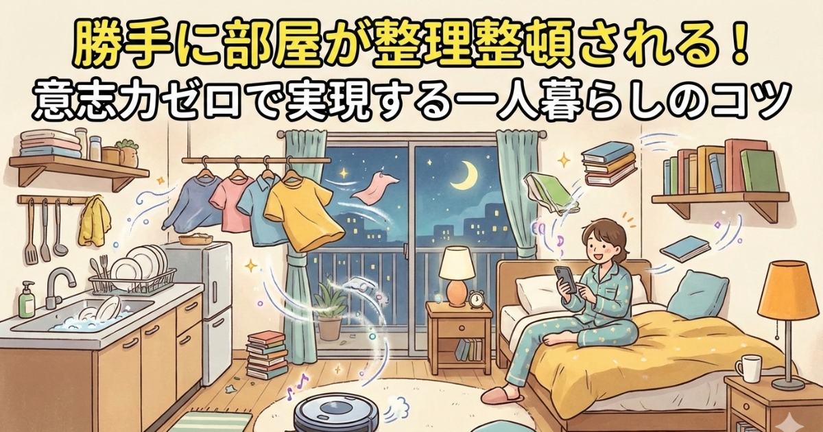 整理整頓 コツ 一人暮らし