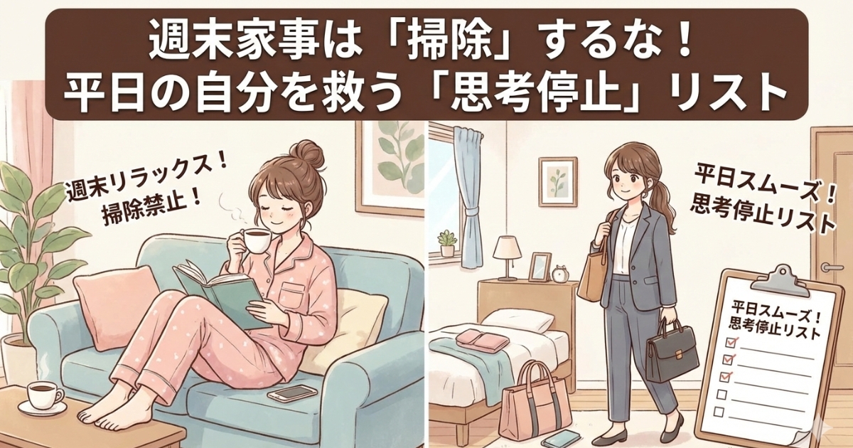 週末 家事 リスト