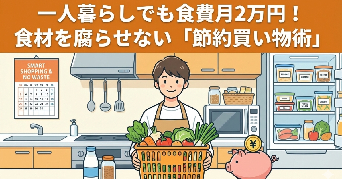 一人暮らし 買い物 節約