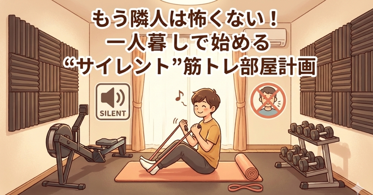 一人暮らし 筋トレ部屋